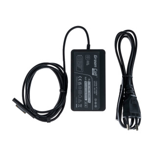 Punjač za laptope Microsoft Surface Pro 3 / 4 / 5, s dodatnim USB-A izlazom, 65W / 15V / 4A