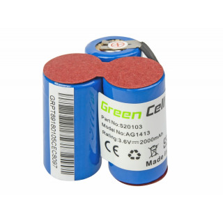 Baterija za AEG Liliput, 2000 mAh