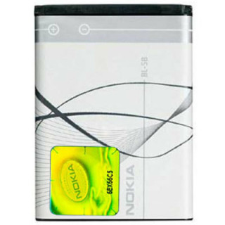 Baterija za Nokia 3220 / 5200 / 6060 / 7360 / N80 / N90, BL-5B, originalna, 890 mAh