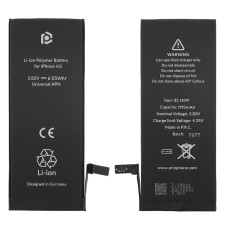 Baterija za Apple iPhone 6S, 1715 mAh, s trakom za pričvrščivanje