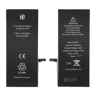 Baterija za Apple iPhone 6S Plus, 2750 mAh, s trakom za pričvrščivanje Baterija za Apple iPhone 6S Plus, 2750 mAh, s trakom za pričvrščivanje