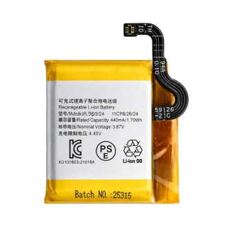 Baterija za Amazfit GTR 3 / GTR 3 Pro, PL582624, 440 mAh