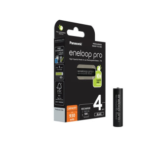 Panasonic Eneloop Pro baterija AAA, 4 kom
