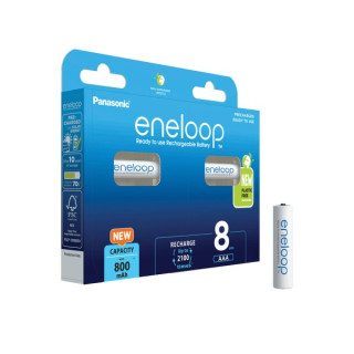 Panasonic Eneloop baterija AAA, 8 kom
