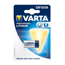 Lithium baterija CR123A Varta Professional, 1 kos