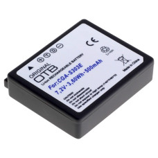Baterija CGA-S303 za Panasonic SDR-S100 / SDR-S200 / SDR-S300, 500 mAh