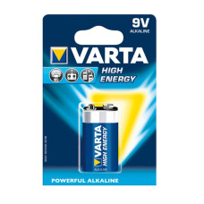 Varta High Energy baterija 9V / E-Block, 1 kom