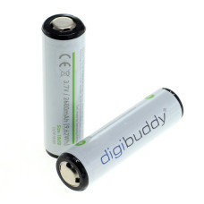 Baterija Digibuddy Li-Ion 18650, 2600 mAh, 2 kom