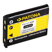 Baterija EN-EL10 / LI-40B za Nikon Coolpix S200 / S500 / S800, 500 mAh