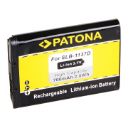 Baterija SLB-1137D za Samsung Digimax i85 / L74 wide / NV11 / NV24 HD / NV30, 700 mAh