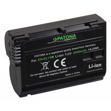 Baterija EN-EL15 / EN-EL15B / EN-EL15C za Nikon Z5 / Z6 / Z7, 2400 mAh
