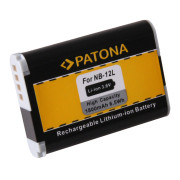 Baterija NB-12L za Canon Legria Mini X / Vivia Mini X / PowerShot G1 X Mark 2, 1800 mAh 
