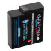 Baterija za GoPro Hero 5 / Hero 6 / Hero 7 / Hero 8, 1250 mAh Baterija za GoPro Hero 5 / Hero 6 / Hero 7 / Hero 8, 1250 mAh