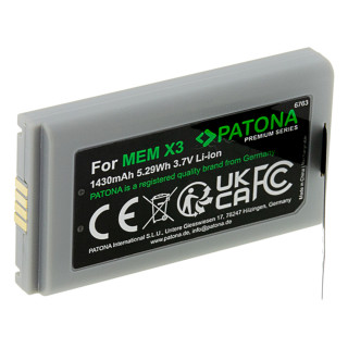 Baterija za Datalogic CVR2 / Memor X3, 1430 mAh