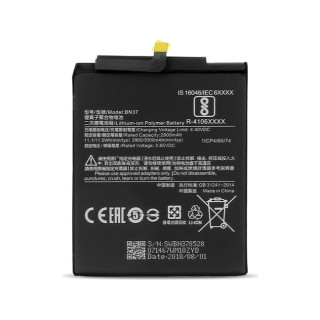 Baterija za Xiaomi Redmi 6A, BN37, originalna, 3000 mAh