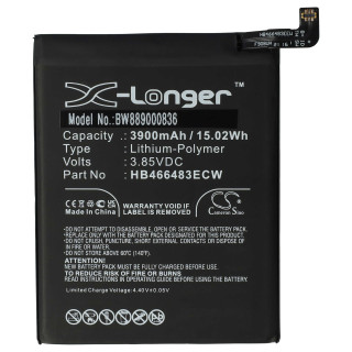 Baterija za Huawei Nova 7 5G, 3900 mAh