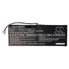 Baterija za Gigabyte P34G / P34W / P34F / P34K, 3950 mAh