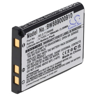 Baterija za SteelSeries Arctis Nova Pro, 82-2-7136898, 700 mAh