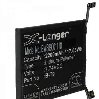 Baterija za Vivo IQOO 9T / IQOO 10 5G, B-T9, 2200 mAh
