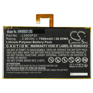 Baterija za Lenovo Tab P11, 7500 mAh