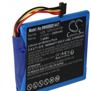 Baterija za TomTom Pro 8270 / 8275, 2000 mAh