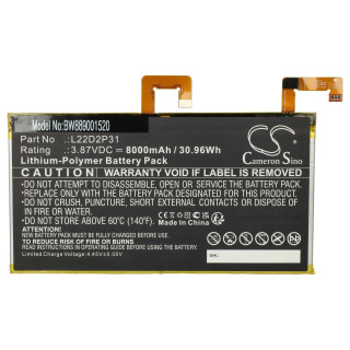 Baterija za Lenovo Tab P11 Pro, 8000 mAh Baterija za Lenovo Tab P11 Pro, 8000 mAh