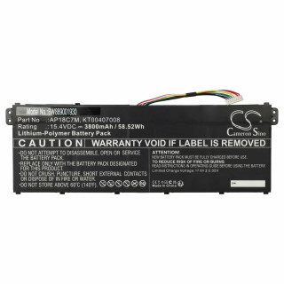 Baterija za Acer Swift 5 SF514-54GT-595G, 3800 mAh