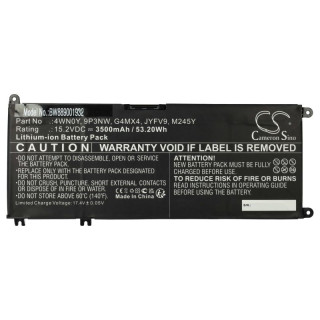 Baterija za Dell Inspiron 13-7353 / 13-7778 / 13-7779, 3500 mAh Baterija za Dell Inspiron 13-7353 / 13-7778 / 13-7779, 3500 mAh