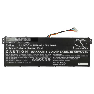 Baterija za Acer Aspire 5 A514 / TravelMate P2 TMP214 / Swift 3 SF314, AP19B5L, 3500 mAh
