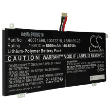 Baterija za Toshiba DynaBook Satellite Pro C40 / C50, 6000 mAh