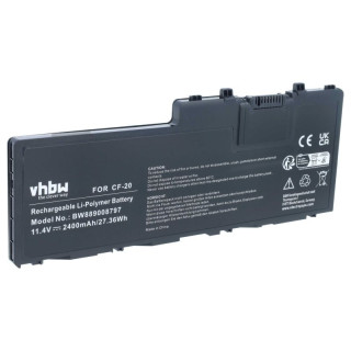 Baterija za Panasonic Toughbook CF-20 / Toughbook FZ-A / Toughpad FZ-A, CF-VZSU0QQ, 2400 mAh Baterija za Panasonic Toughbook CF-20 / Toughbook FZ-A / Toughpad FZ-A, CF-VZSU0QQ, 2400 mAh