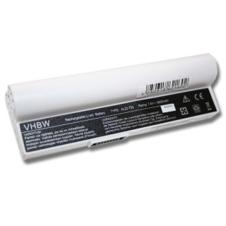 Baterija za Asus Eee PC 900A / 900HA / 900HD, bijela, 4400 mAh