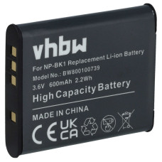 Baterija NP-BK1 za Sony CyberShot DSC-S750 / DSC-S950 / DSC-W370, 600 mAh