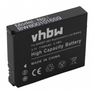 Baterija za GoPro HD Hero / HD Hero 2, 1100 mAh