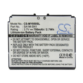 Baterija za Sagem MY850 / MY850V / MY850C, 750 mAh