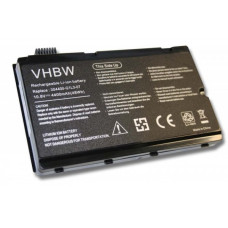 Baterija za Fujitsu Siemens Amilo PI3525 / PI3540, crna, 4400 mAh