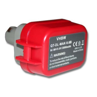 Baterija za Makita 9100 / 9101 / 9102, 9.6 V, 3.0 Ah
