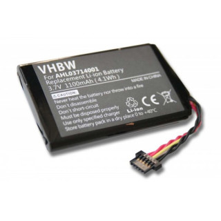 Baterija za TomTom Go 940, 1100 mAh