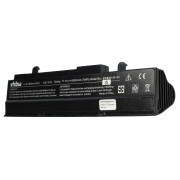 Baterija za Asus Eee PC 1011 / 1015 / 1016, crna, 6600 mAh