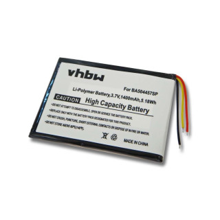 Baterija za Philips GoGear Muse, 1400 mAh