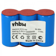 Baterija za Gardena Accu60, Ni-MH, 3.6 V, 3.0 Ah