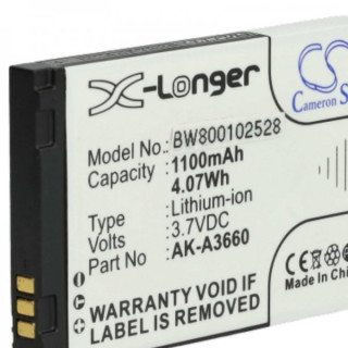 Baterija za Emporia SafetyPlus, AK-A3660, 1100 mAh