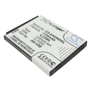 Baterija za Emporia Connect V88, AK-V88, 1150 mAh