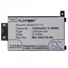 Baterija za Amazon Kindle Paperwhite 2 / Paperwhite 3, 1350 mAh Baterija za Amazon Kindle Paperwhite 2 / Paperwhite 3, 1350 mAh