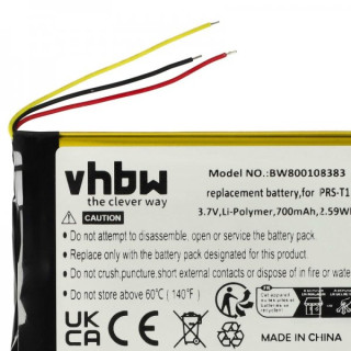 Baterija za Sony Portable Reader PRS-T1 / PRS-T2 / PRS-T3, 700 mAh