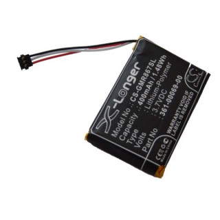 Baterija za Garmin Barklimiter Deluxe / Delta Sport, 400 mAh