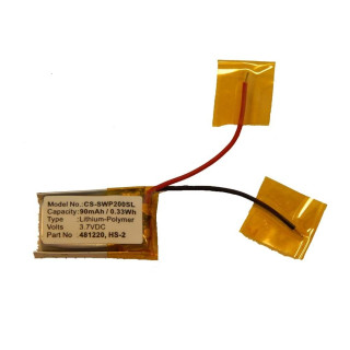 Baterija za Sony PlayStation 3D Glasses / WEP-200, 90 mAh