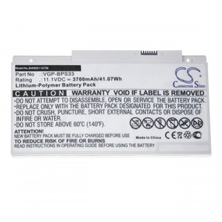 Baterija za Sony Vaio VGP-BPS33, 3700 mAh