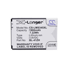 Baterija za LG Optimus L50 / C40 / D290 / H340, 1900 mAh