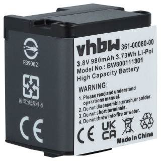 Baterija za Garmin Virb X / XE, 950 mAh Baterija za Garmin Virb X / XE, 950 mAh